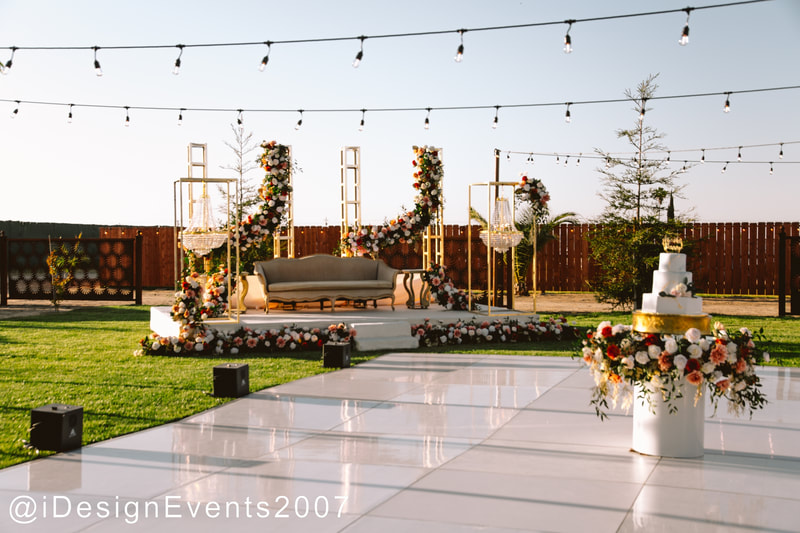 San Jose Outdoor Wedding Reception 